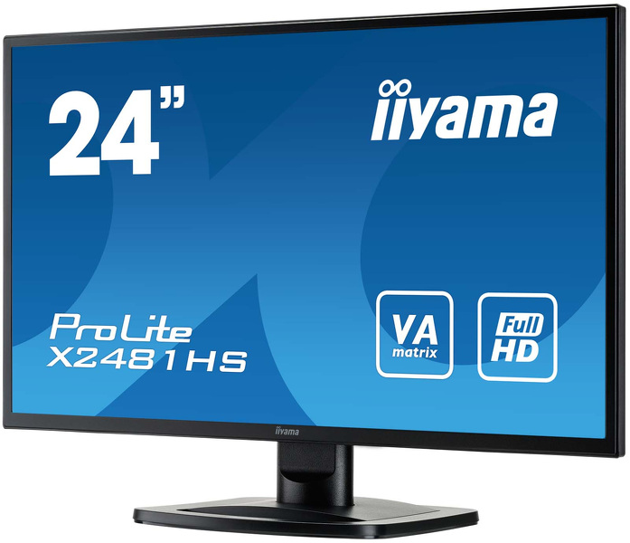 Zdjęcie produktu: iiyama ProLite X2481HS-B1 24" FHD VA 60Hz 6ms - z gwarancją iiyama 3 lata - zero martwych pikseli 30 dni