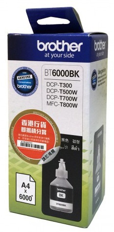 Tusz Brother BT6000BK BT-6000BK Black 6000stron !