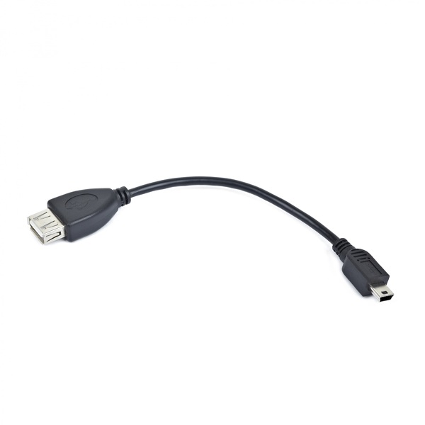 Zdjęcie produktu: Gembird Adapter Mini USB BM do USB 2.0 AF OTG 15cm