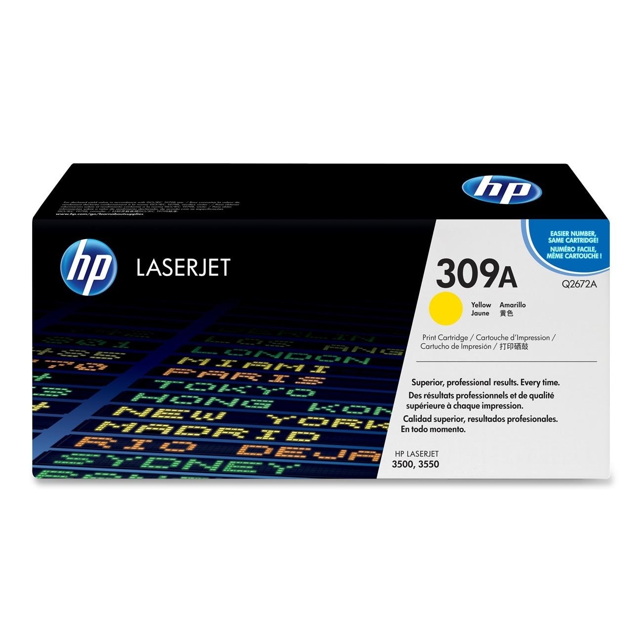 Toner HP 309A Q2672A Yellow Żółty ostatnia sztuka O