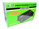 Miniatura zdjęcia: Volt 3IPS300012 Przetwornica napięcia 3000W (1700/3000W) 12/230V