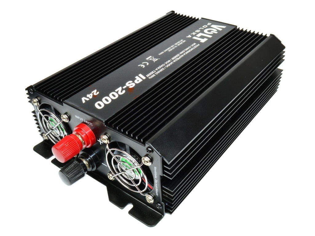 Volt IPS-2000 24V 3IPS200024 - Przetwornica napięcia 2000W (1300/2000W) 24/230V