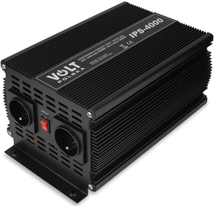 Miniatura produktu: Volt 3IPS400012 Przetwornica napięcia 4000W (2000/4000W) 12/230V