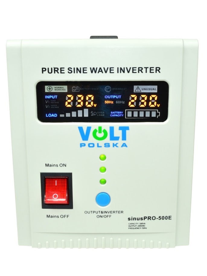 Volt 3SP050012E Sinus PRO 500E 12V 350W / 500VA