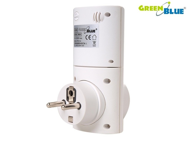 Zdjęcie produktu: Włącznik czasowy GreenBlue GB106 Digital Timer, programator cyfrowy