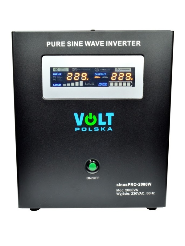 Zdjęcie produktu: Volt 3SP200024W sinusPRO 2000W 24V 230V 2000VA (sinusPRO-2000W)
