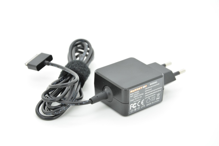 Zdjęcie produktu: Energy4U TA/AS02 15V / 1,2A (40-pin) 18W, zasilacz do Asus TF101, TF300, TF700 Zdjęcie produktu: Energy4U TA/AS02 15V / 1,2A (40-pin) 18W, zasilacz do Asus TF101, TF300, TF700