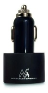 Ładowarka USB Maclean MCE76, samochodowa 2 x USB, 5.2A, kabel lightning spiralny 1.8m