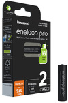 Miniatura zdjęcia: Panasonic Eneloop Pro R03/AAA 930mAh - opak. 2 akumulatorki (BK-4HCDE/2BE)