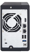 Miniatura zdjęcia: Serwer plików QNAP TS-251+-2G 2-bay TurboNAS, SATA 6G, Celeron 2.0G quad, 2G RAM, 2xGbE LAN, 2xUSB 3.0, HDMI