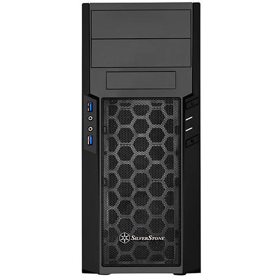 Obudowa SilverStone Precision PS13B Czarna (SST-PS13B)