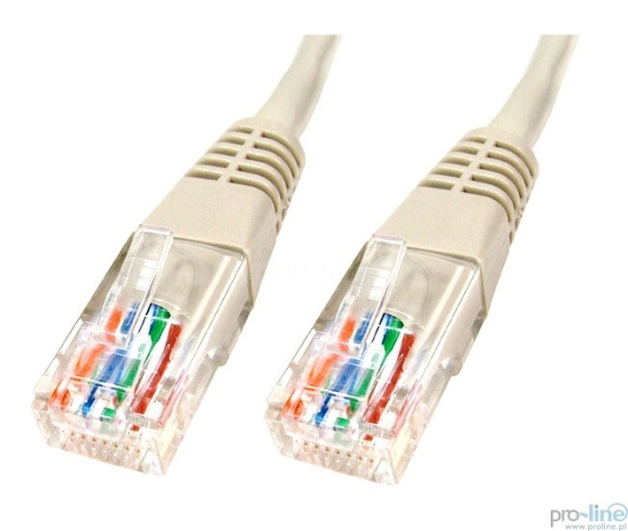 Zdjęcie produktu: Patch Cable (Patchcord) - kabel sieciowy ethernet RJ45 FTP 3m kat.6 Szary