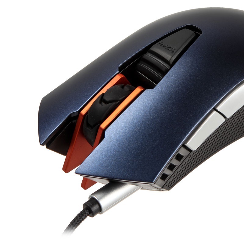 Mysz Cougar 550M gamingowa Optyczna, niebieska