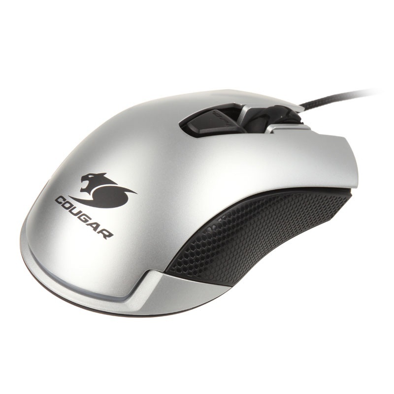 Mysz Cougar 530M gamingowa Optyczna, srebrna