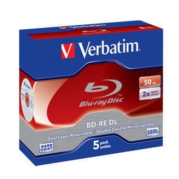 Zdjęcie produktu: Verbatim BD-RE DL 50GB 2x 5szt.
