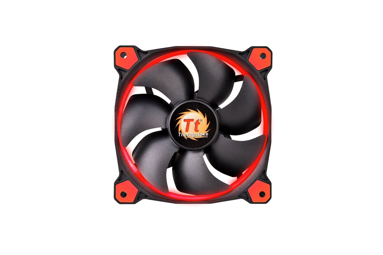 Wentylator Thermaltake Riing 14 LED Red (140mm, LNC, 1400 RPM)