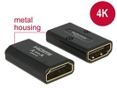 Miniatura zdjęcia: Delock 65659, adapter HDMI (F) High Speed Ethernet 4K, łącznik / beczka