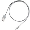 Miniatura zdjęcia: SilverStone CPU03C (SST-CPU03C) obustronny USB-A do Lightning, certyfikat Apple MFi, grafitowy