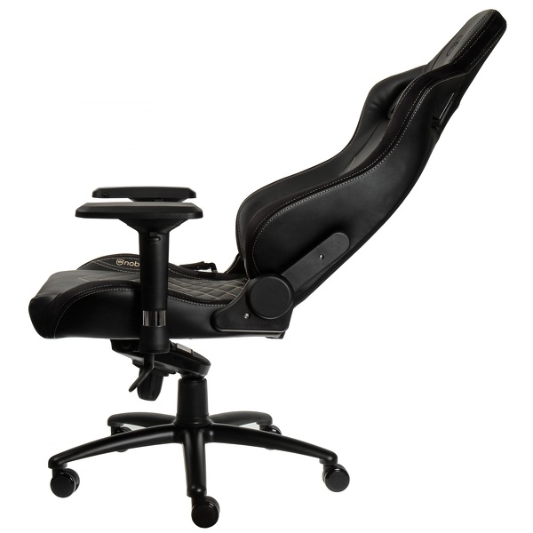 Zdjęcie produktu: noblechairs EPIC, czarny, złote obszycycie