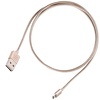 SilverStone CPU01G (SST-CPU01G) obustronny USB-A do obustronnego Micro-B, złoty