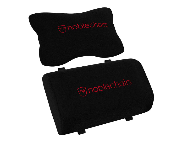 Zdjęcie produktu: noblechairs EPIC, czarny, czerwone obszycie