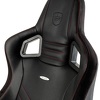 Miniatura zdjęcia: noblechairs EPIC, czarny, czerwone obszycie