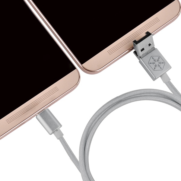 Zdjęcie produktu: SilverStone CPU02C (SST-CPU02C) 2w1 Micro-USB / USB-A do Micro-B, grafitowy