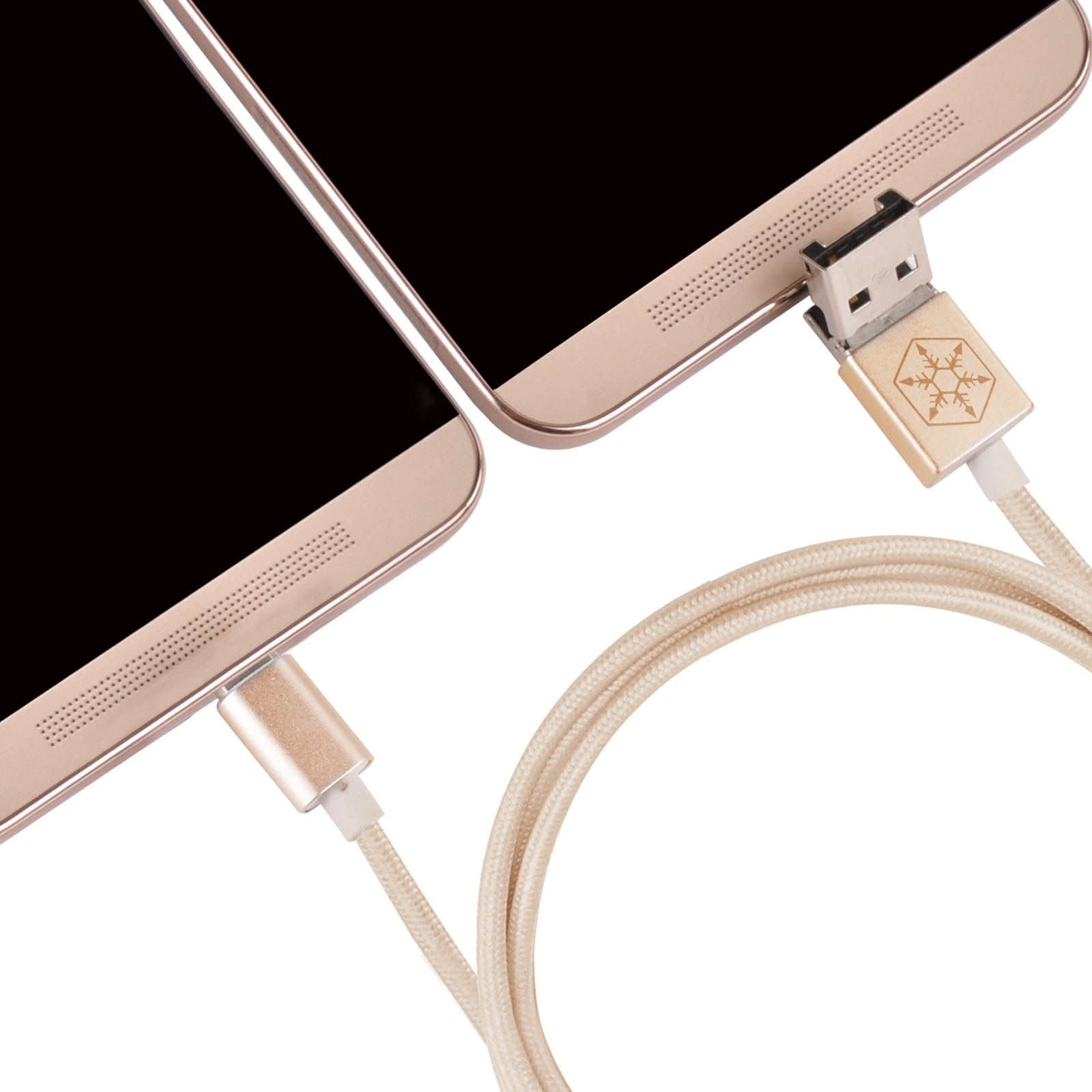 SilverStone CPU02G (SST-CPU02G) 2w1 Micro-USB / USB-A do Micro-B, złoty SilverStone CPU02G (SST-CPU02G) 2w1 Micro-USB / USB-A do Micro-B, złoty