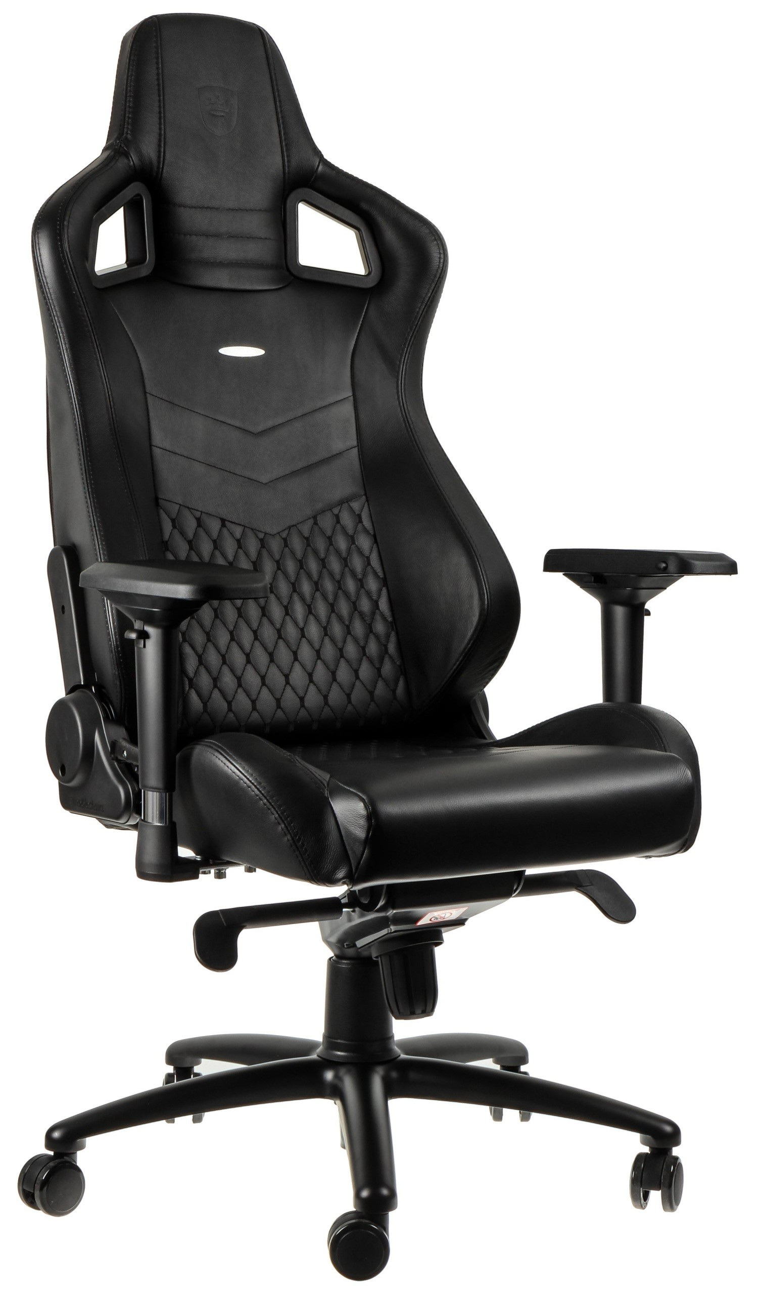 noblechairs EPIC, naturalna skóra, czarny
