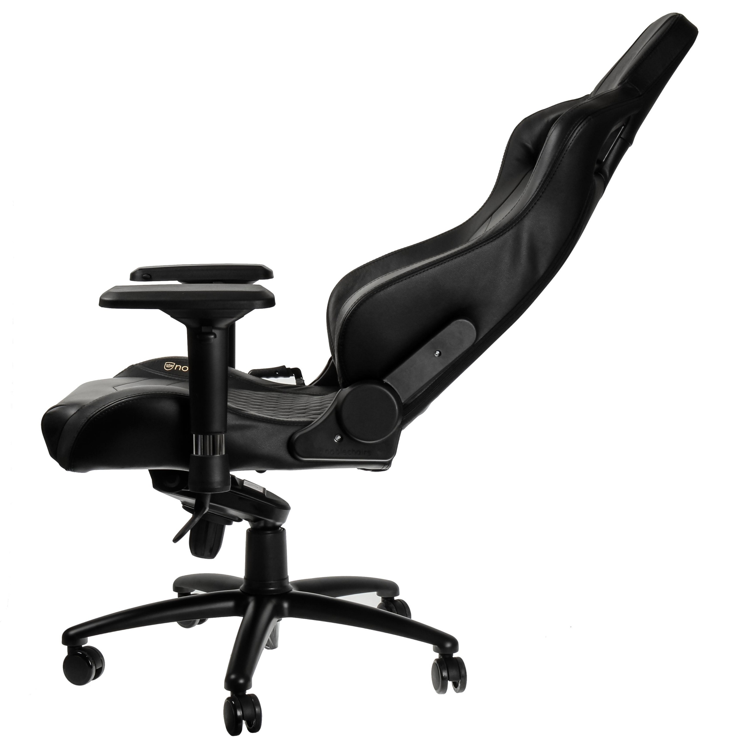 noblechairs EPIC, naturalna skóra, czarny