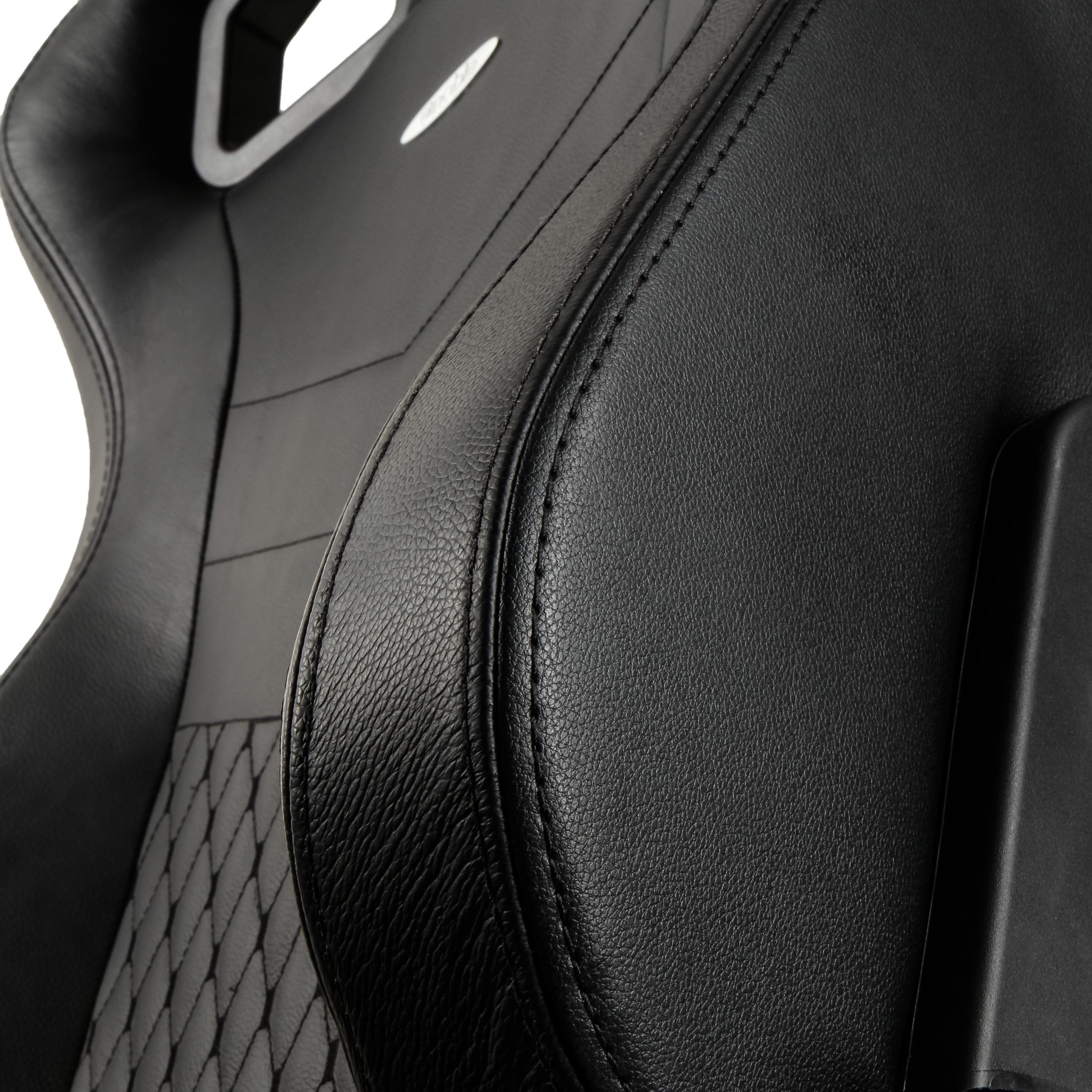 noblechairs EPIC, naturalna skóra, czarny