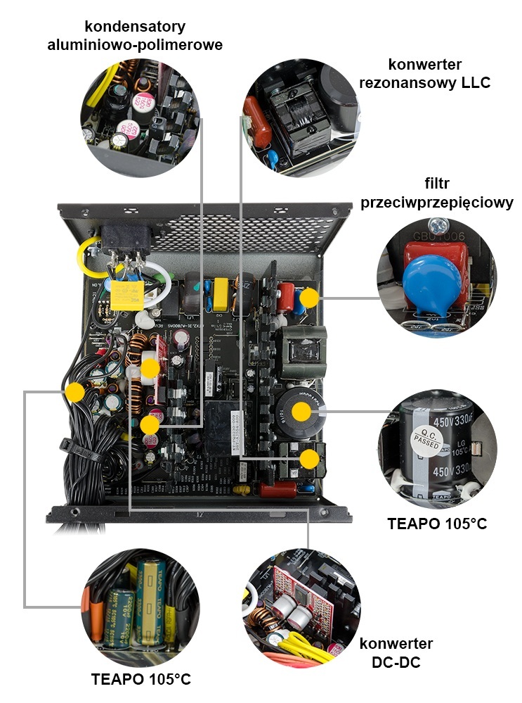 Zasilacz SilentiumPC Supremo L2 Gold 550W