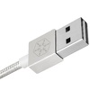 Miniatura zdjęcia: SilverStone CPU03S (SST-CPU03S) obustronny USB-A do Lightning, certyfikat Apple MFi, srebrny Miniatura zdjęcia: SilverStone CPU03S (SST-CPU03S) obustronny USB-A do Lightning, certyfikat Apple MFi, srebrny