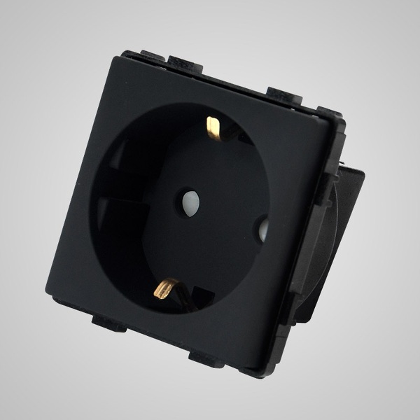 Zdjęcie produktu: Touchme TM624B Gniazdo schuko, modułowe, czarne