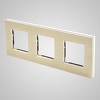 Miniatura zdjęcia: Touchme TM617G Ramka 3-krotna 86x228mm aluminium, złota Miniatura zdjęcia: Touchme TM617G Ramka 3-krotna 86x228mm aluminium, złota