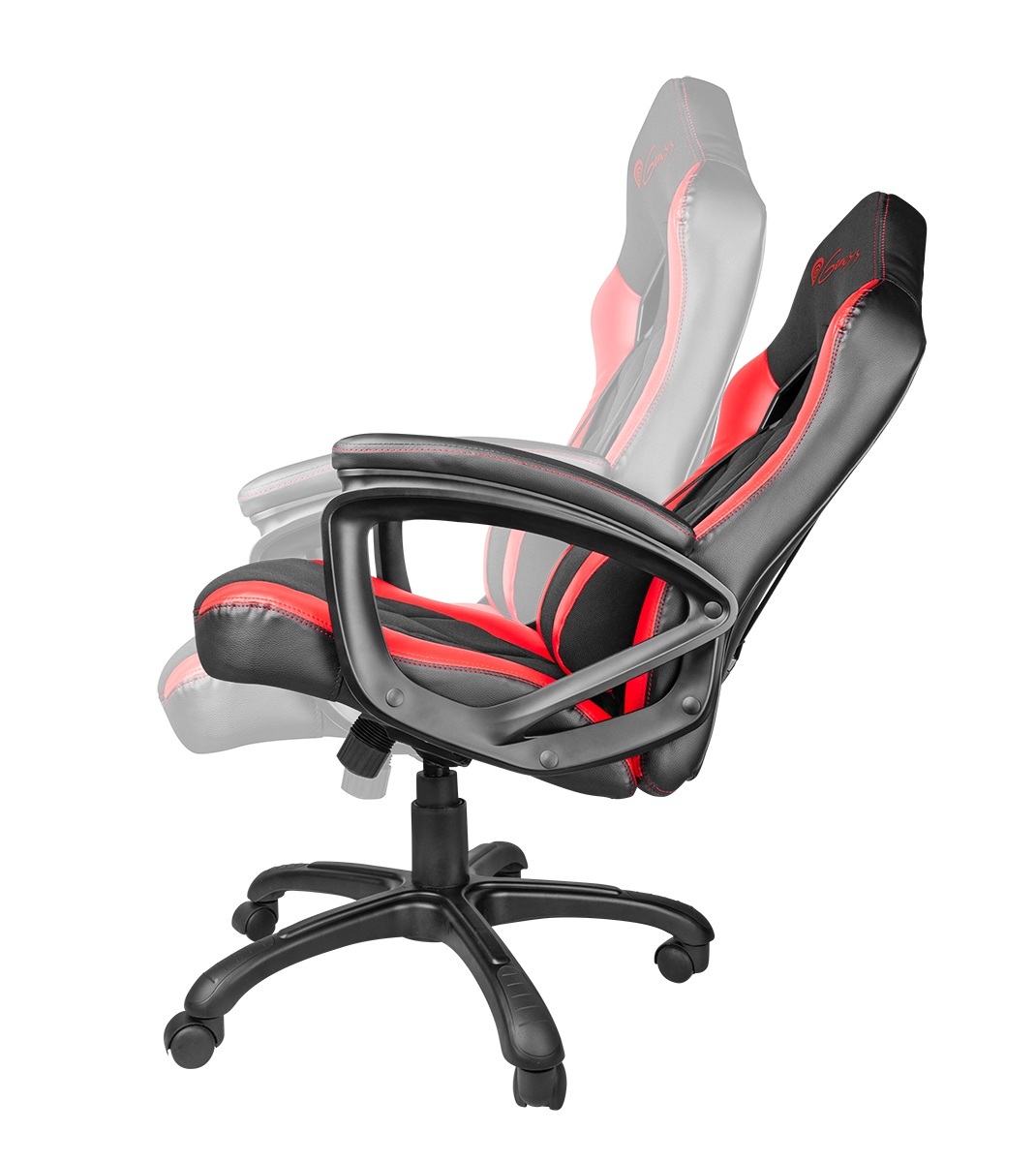 Fotel gamingowy Genesis Nitro 330 Black Red, NFG-0752 Fotel gamingowy Genesis Nitro 330 Black Red, NFG-0752