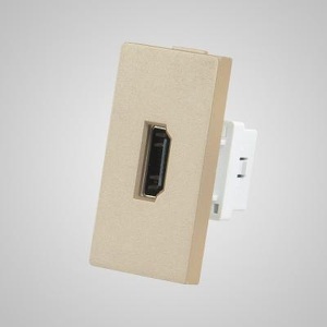 Miniatura produktu: Touchme TM906G Moduł 1/2, gniazdo HDMI, złote