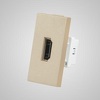 Touchme TM906G Moduł 1/2, gniazdo HDMI, złote