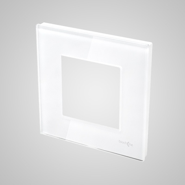 Zdjęcie produktu: Touchme TM728W Ramka 1-krotna 86x86mm szklana, biała