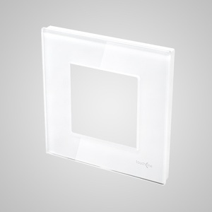 Miniatura produktu: Touchme TM728W Ramka 1-krotna 86x86mm szklana, biała Miniatura produktu: Touchme TM728W Ramka 1-krotna 86x86mm szklana, biała