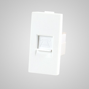 Miniatura produktu: Touchme TM902W Moduł 1/2, gniazdo telefoniczne RJ11, białe