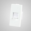 Touchme TM903W Moduł 1/2, gniazdo komputerowe RJ45, białe