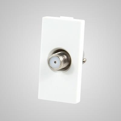 Touchme TM905W Moduł 1/2, gniazdo antenowe SAT, białe