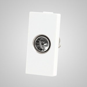 Miniatura produktu: Touchme TM904W Moduł 1/2, gniazdo antenowe TV, białe