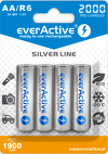 everActive R6/AA 2000mAh Silver line - opak. 4 akumulatorki - blister (EVHRL6-2000)