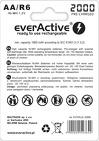 Miniatura zdjęcia: everActive R6/AA 2000mAh 4 szt. EVHRL6-2000