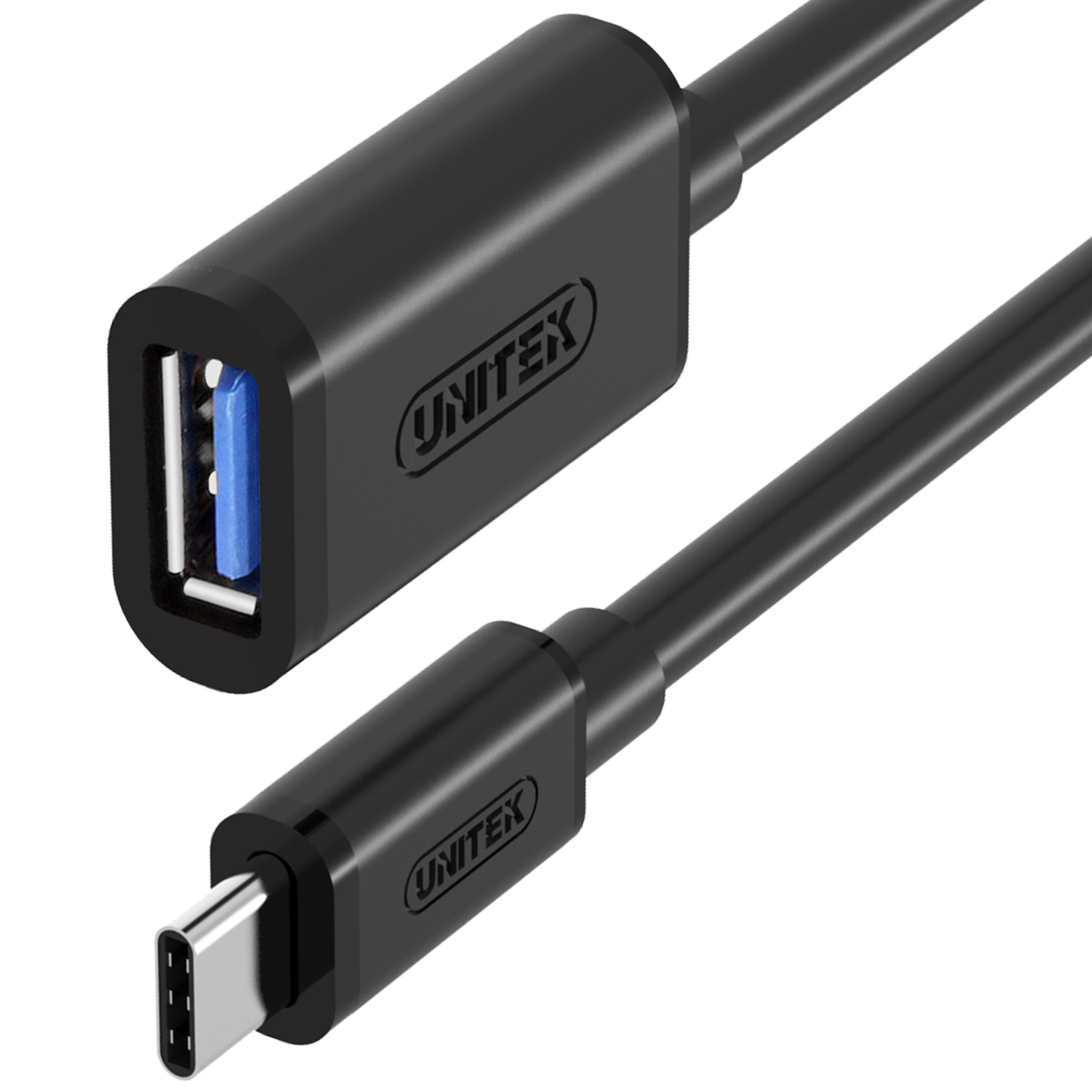 Unitek Adapter OTG USB Typ-C do USB-A 3.1 (F) 0,15m (Y-C476BK)