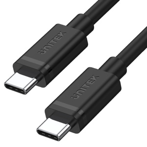 Miniatura produktu: Przewód ładujący USB Typ-C do USB Typ-C Unitek 1m (Y-C477BK)