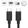 Miniatura zdjęcia: Unitek Przewód USB Typ-C do USB Typ-C 1m (Y-C477BK)