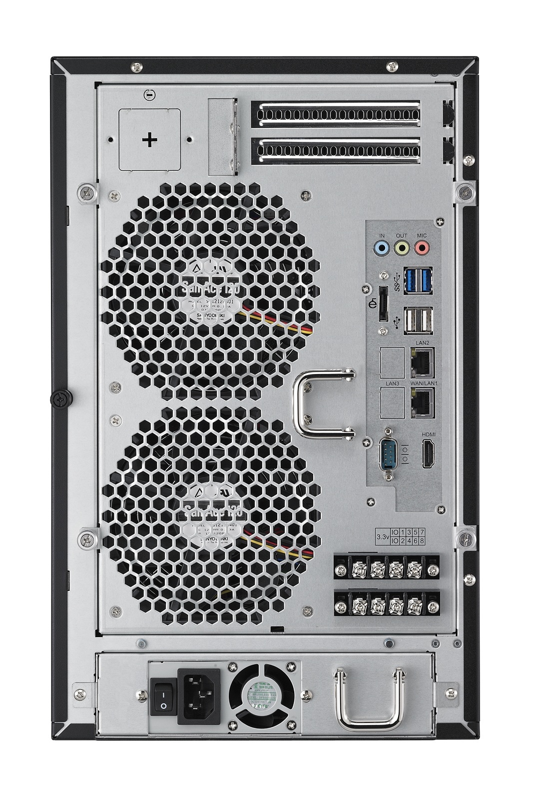 Serwer plików Thecus N8850, 8-bay, Intel Core i3 2120 (3.3GHz Dual Core), 4GB DDR3 SDRAM, USB 2.0 x 4. USB 3.0 x 4. HDMIx 1